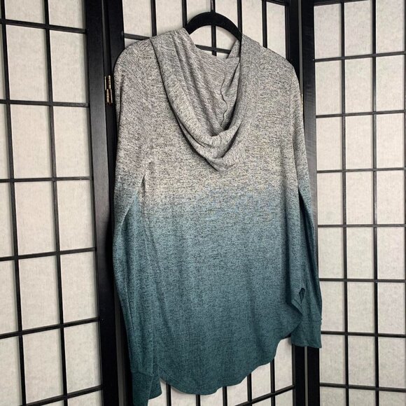 Grayson Threads XS Lightweight Ombre Hoodie Long Sleeve - Picture 4 of 8